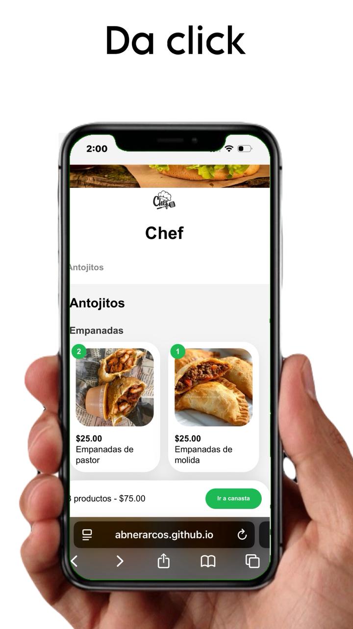 Probar demo del menú digital